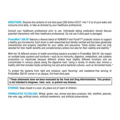 Dairy-free icon on XYMOGEN ProbioMax Complete 350B packaging