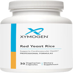 XYMOGEN Red Yeast Rice bottle for convenient cardiovascular support.