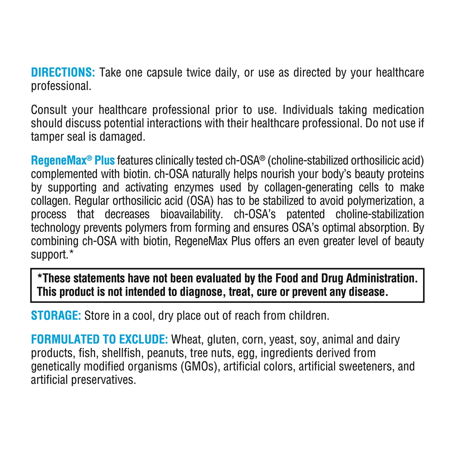 XYMOGEN RegeneMax Plus ch-OSA science graphic illustrating absorption technology.