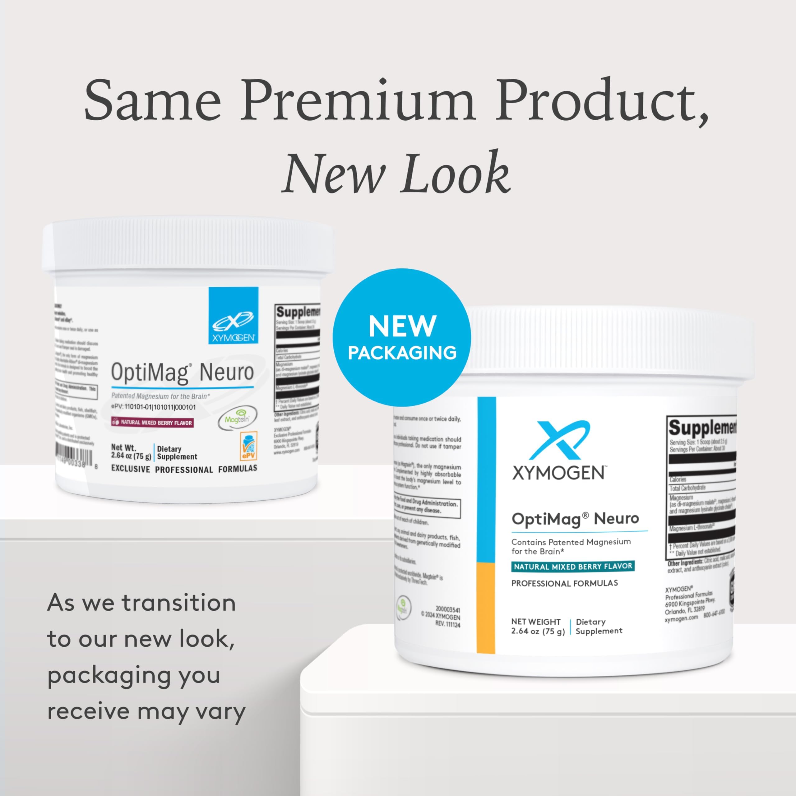 XYMOGEN Resveratin Plus packaging image showing 60 capsules per bottle.