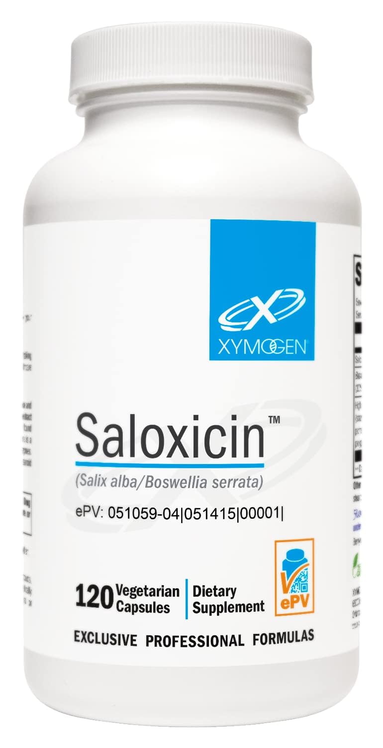 XYMOGEN Saloxicin bottle front displaying antioxidant support potential.