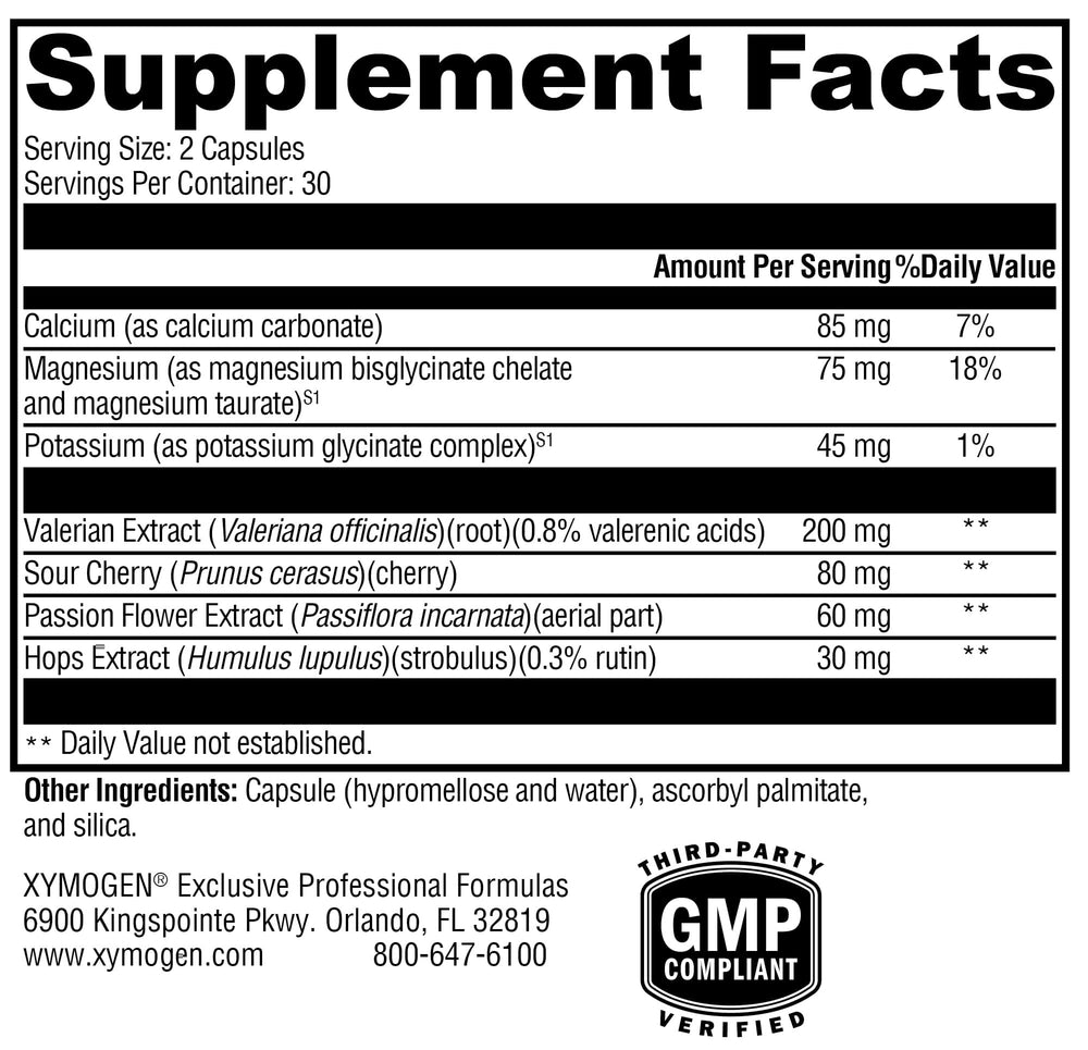 SynovX Calm bottle pour suggests easy daily dosing.