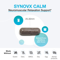 Ingredients list highlighting magnesium, calcium, potassium and herb extracts.