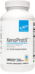 XYMOGEN XenoProtX bottle front showing detox support ingredients
