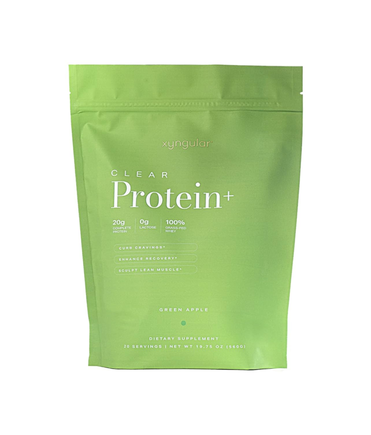 Xyngular Clear Protein+ Green Apple pour delivers a light, refreshing protein boost