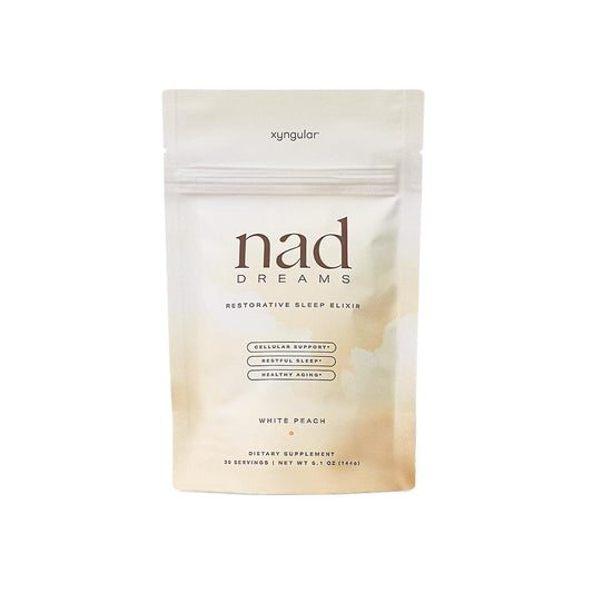 Xyngular NAD Dreams bottle front view for restful sleep support.
