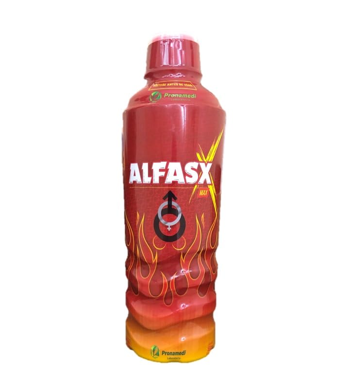 Yahve ALFASX Max liquid bottle with clear labeling for confident daily intake