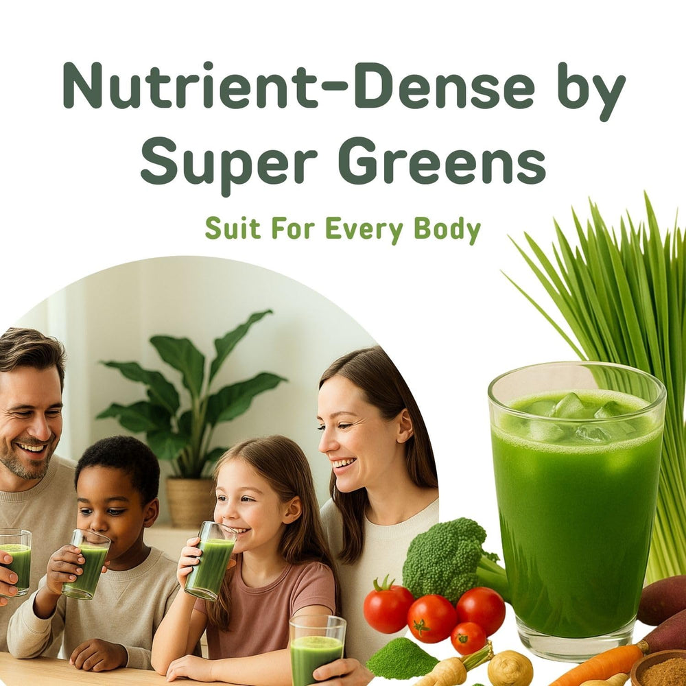 Yamamoto Kanpoh Yamakan Greens barley grass image emphasizes nutrient-dense greens.