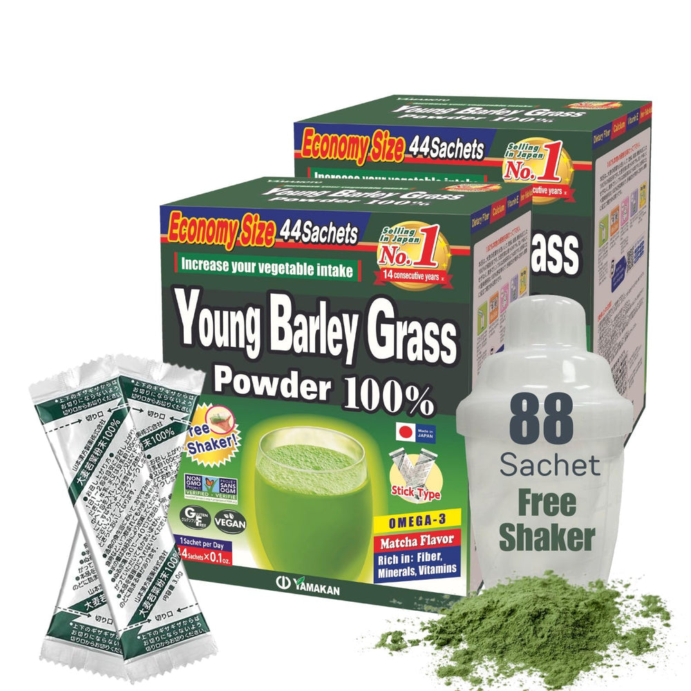 Yamamoto Kanpoh Yamakan sachets lineup for convenient daily greens and clean energy