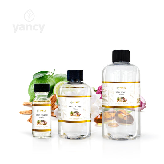 YANCY Berlin Girl diffuser scene ready to energize living rooms with edgy fragrance