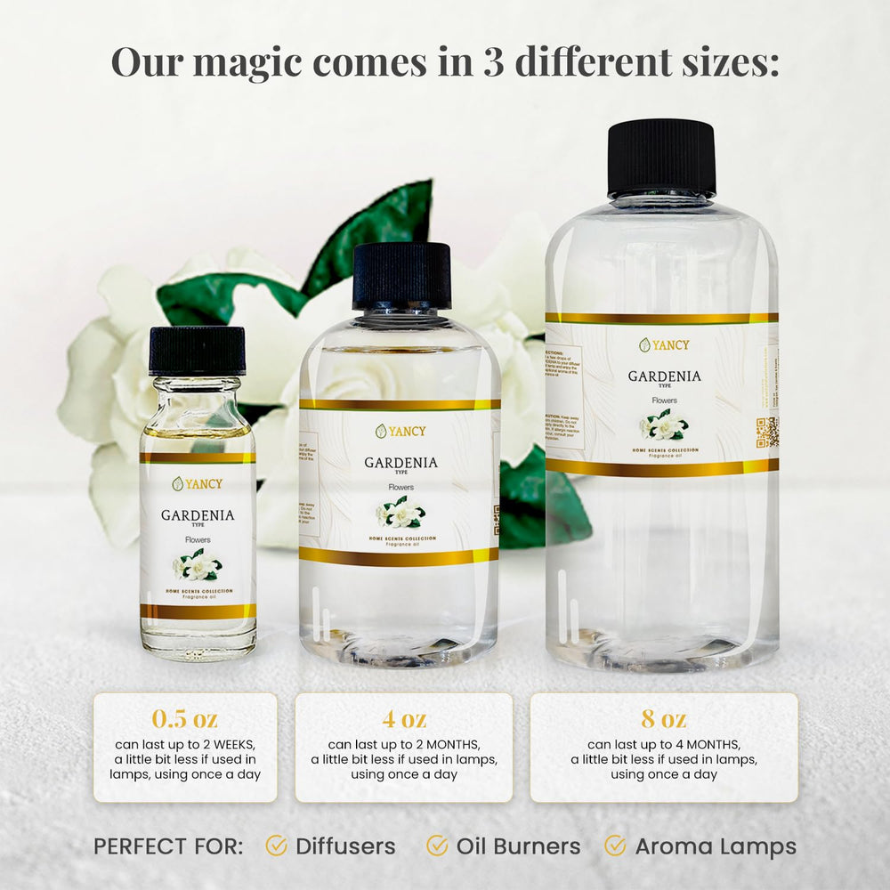YANCY Gardenia oil for aroma lamp delivering long-lasting floral warmth in any space