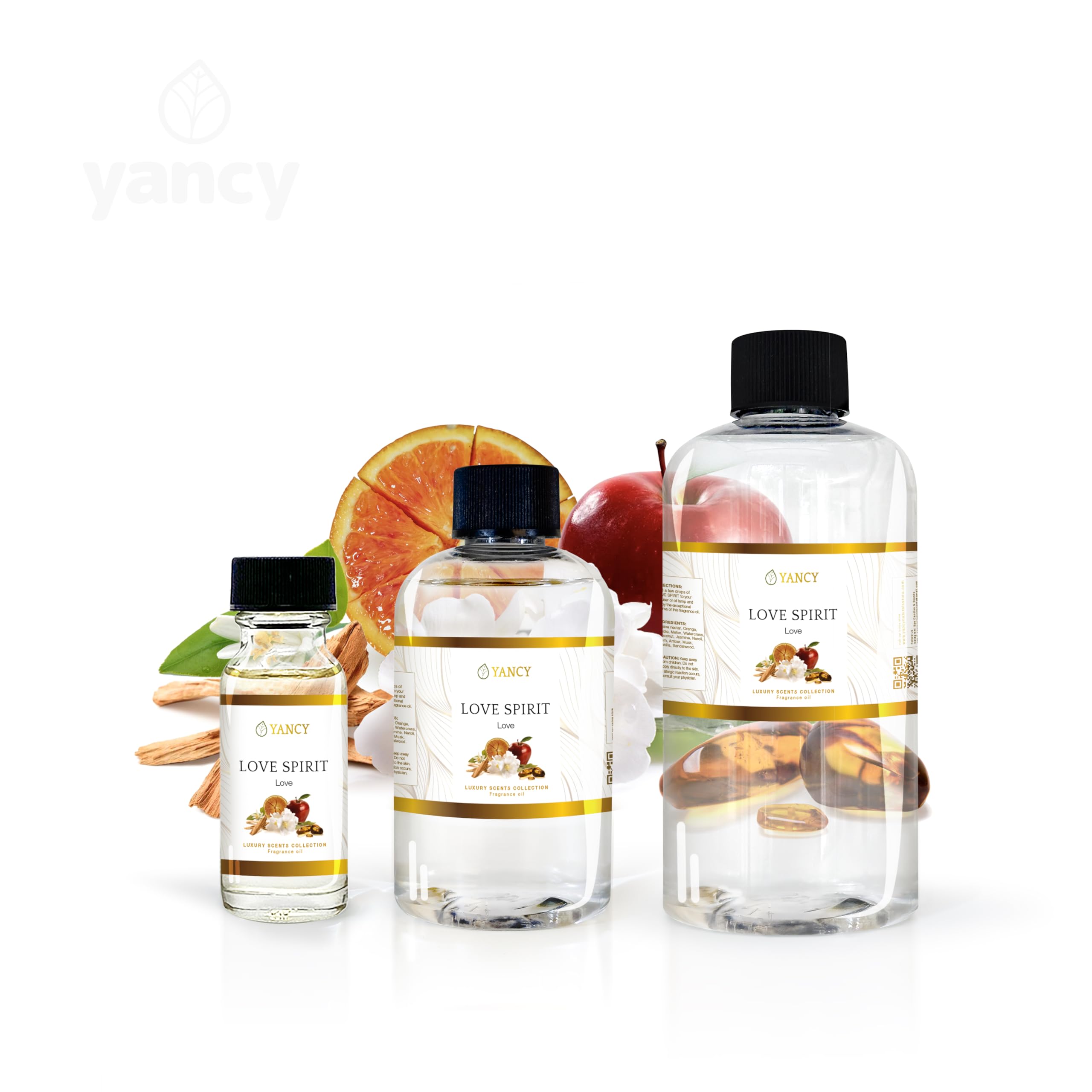 YANCY Love Spirit aroma lamp with fragrance oil, creating a romantic, airy environment.