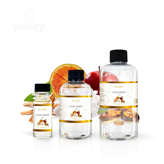 YANCY Love Spirit aroma lamp with fragrance oil, creating a romantic, airy environment.