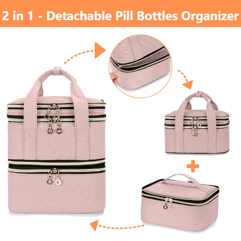 YARWO flexible dividers keep bottles organized with removable options for larger items