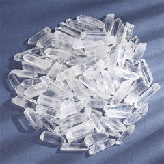 YATOJUZI translucent quartz wand ready for mindfulness and chakra work.