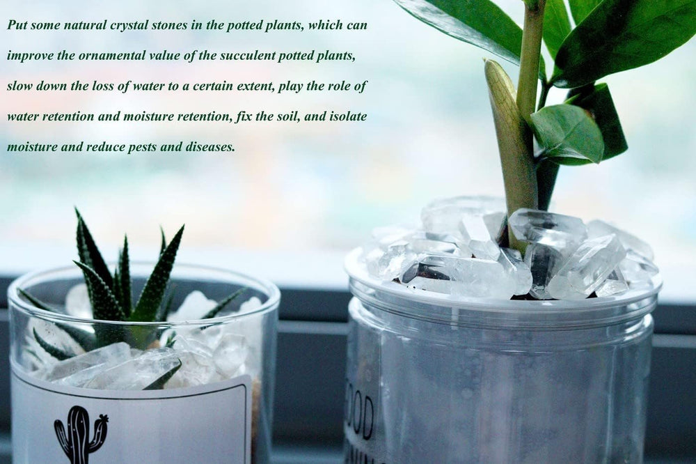 YATOJUZI natural quartz points suitable for DIY crafts and decor.
