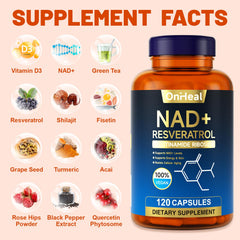 YBFQ Resveratrol capsules close-up for convenient daily energy support