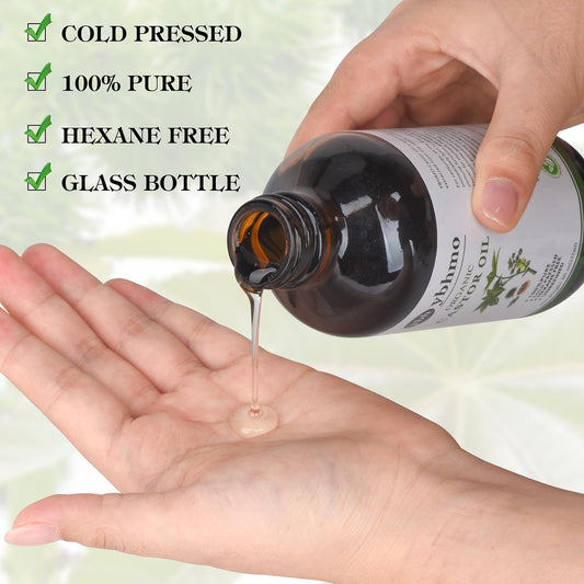YBHMO neck wrap castor oil pack for comfortable coverage