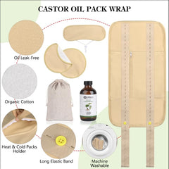 YBHMO cotton storage bag keeps kit components organized