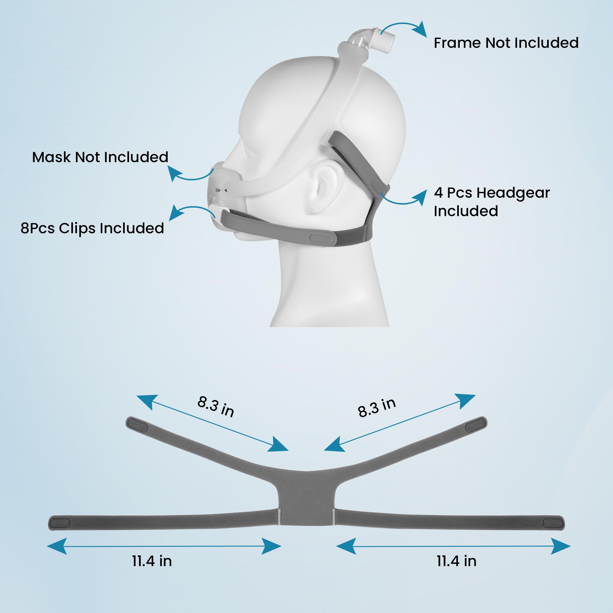 YBWM DreamWear easy-clean material for quick maintenance.