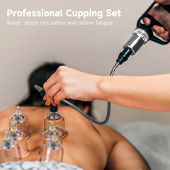 yeesport cupping magnets 12-pack showing targeted relaxation use