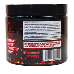 Yep Strength Wake The Faith Up ingredient lineup featuring cordyceps and theobromine.