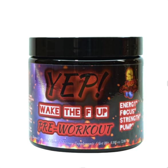 Scoop dispensing YEP Wake The Faith Up for easy pre-workout dosing