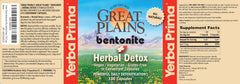 Yerba Prima digestive support pairing with psyllium fiber for bulk.