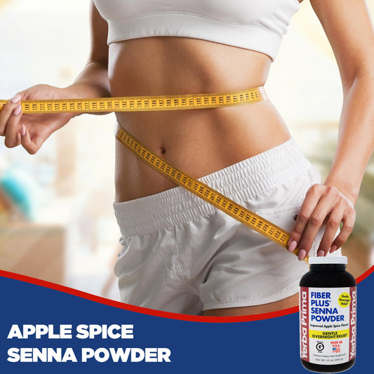 Yerba Prima Fiber Plus Senna Powder label close-up for brand recognition and flavor hint