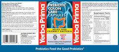 Yerba Prima non-GMO gluten-free label reflects dietary compatibility.