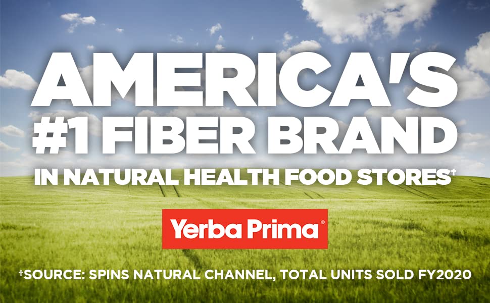 Close-up of Yerba Prima Colon Care capsules for convenient fiber intake.