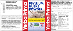 Yerba Prima psyllium husks powder mixing in liquid shows quick, smooth blending.