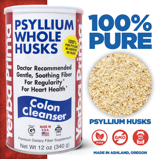Nutrition label highlights gluten-free and non-GMO fiber attributes.