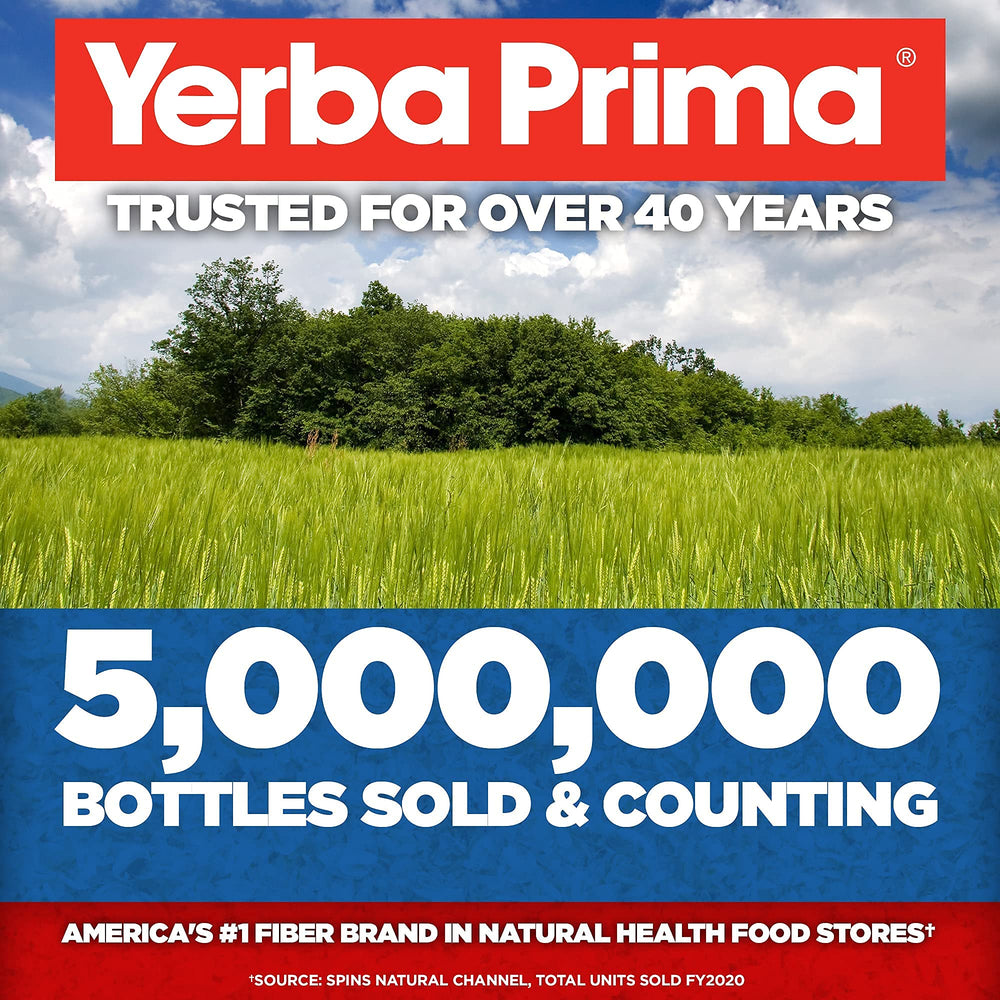 Yerba Prima organic certifications badge highlighting USDA and QAI