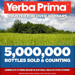 Yerba Prima organic certifications badge highlighting USDA and QAI