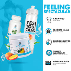 Yes You Can! Aloe Vera drink pineapple refreshing hydration