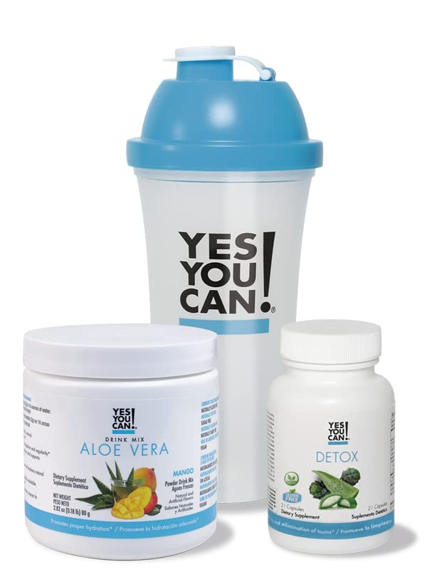 Yes You Can! detox kit capsules for daily cleanse routine