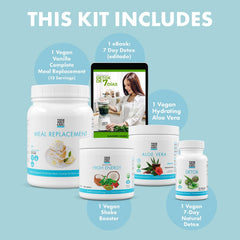 Yes You Can Detox Plus Meal Replacement tub for balanced nutrition.