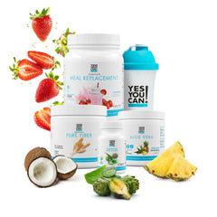 Yes You Can! Detox Plus Kit packaging showing a complete 5-in-1 wellness system.