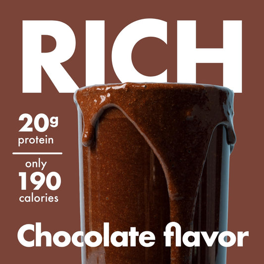 Yes You Can! chocolate shake mixed with water for a convenient meal
