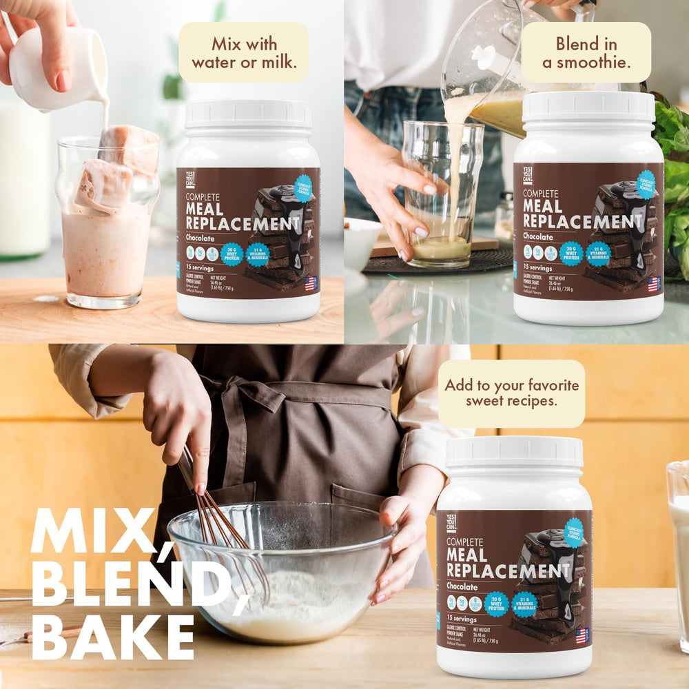 Yes You Can! ingredient panel highlights vitamins and minerals