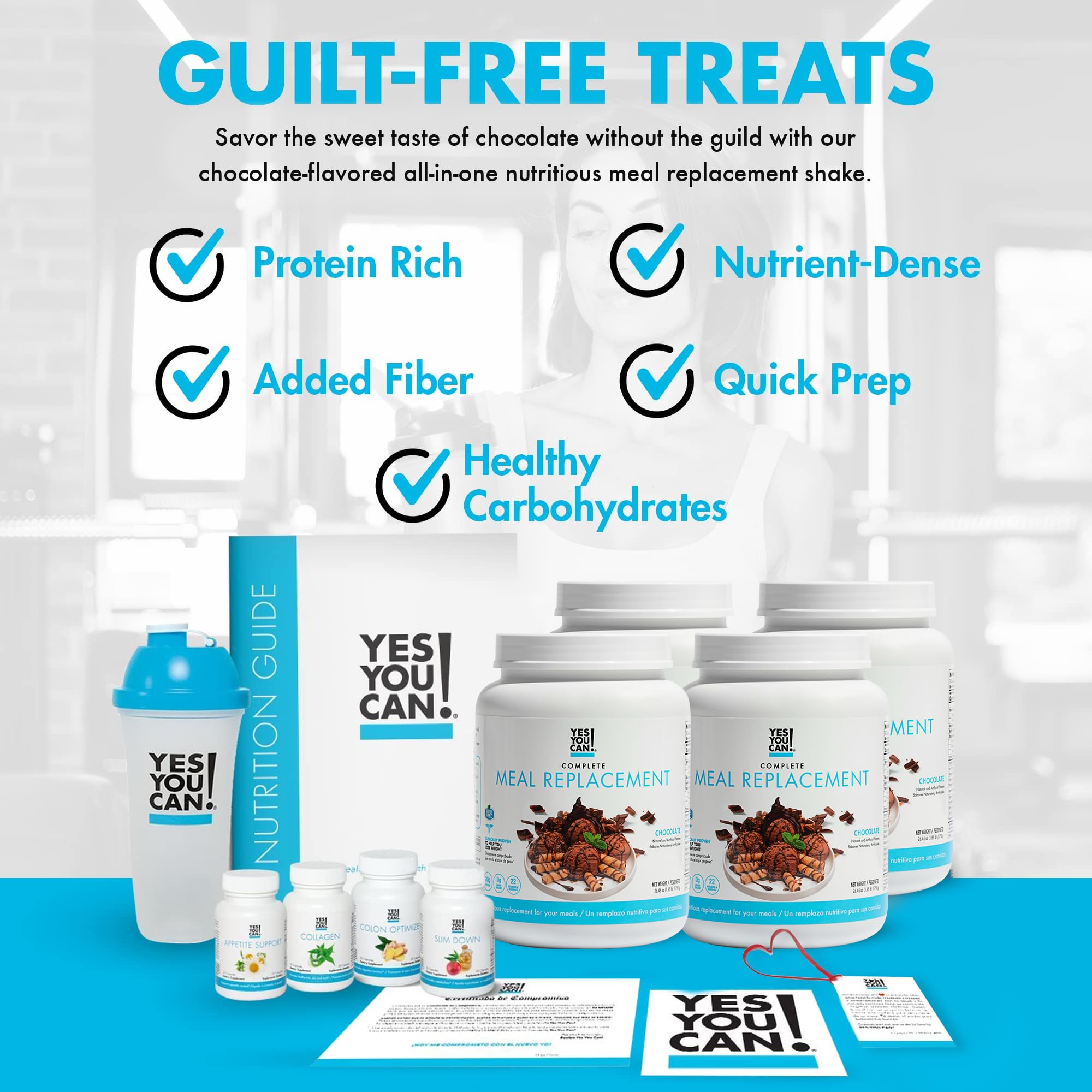 Yes You Can! Transform packaging box emphasizes a complete kit for convenience.