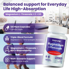 YHSFJFM daily dosage two capsules for a 60-serving two-month supply