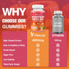 Yikecao vegan gluten-free sugar-free gummies appealing to dietary preferences.