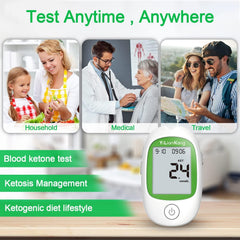 YiLianKang Carry Bag for organized, on-the-go ketosis testing kit storage.