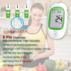 YiLianKang Lancing Device for a smoother blood sample collection during ketone testing.