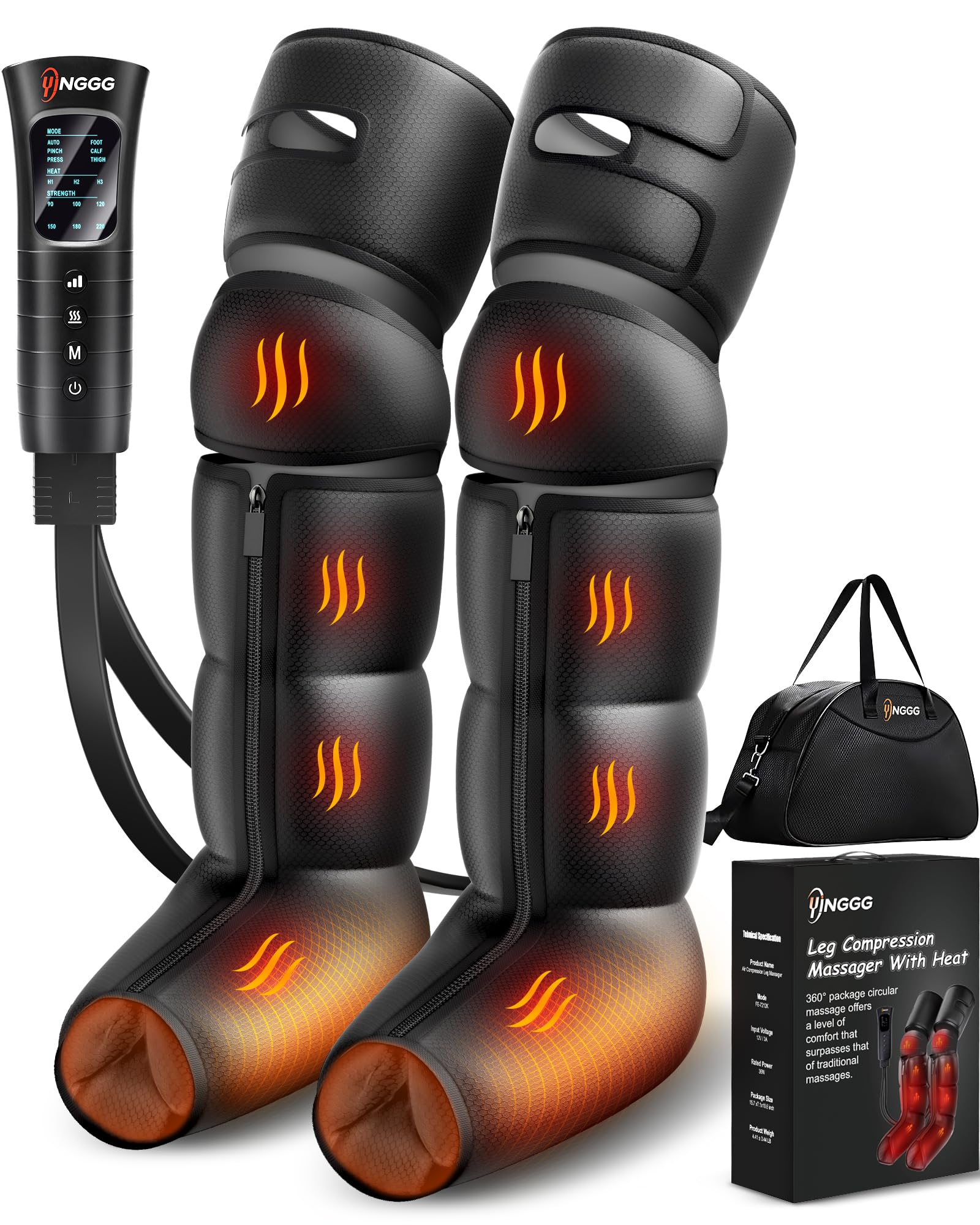 YINGGG foot sleeve showing targeted massage for feet and arches