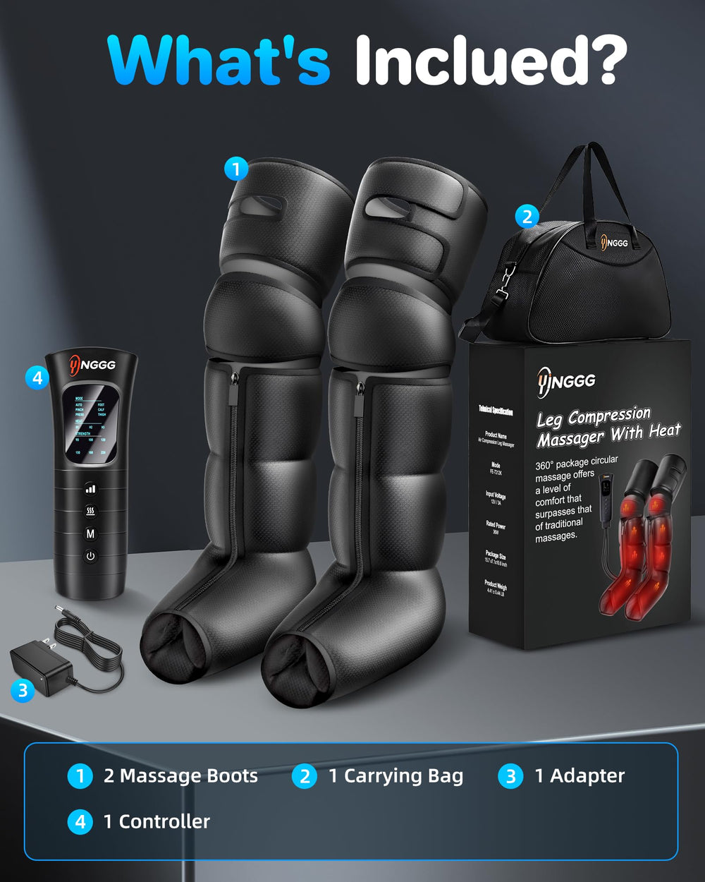 YINGGG in-use view of comfortable wrap and quiet operation