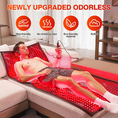 YIPFREE dense 2632 LEDs provide even coverage across the blanket