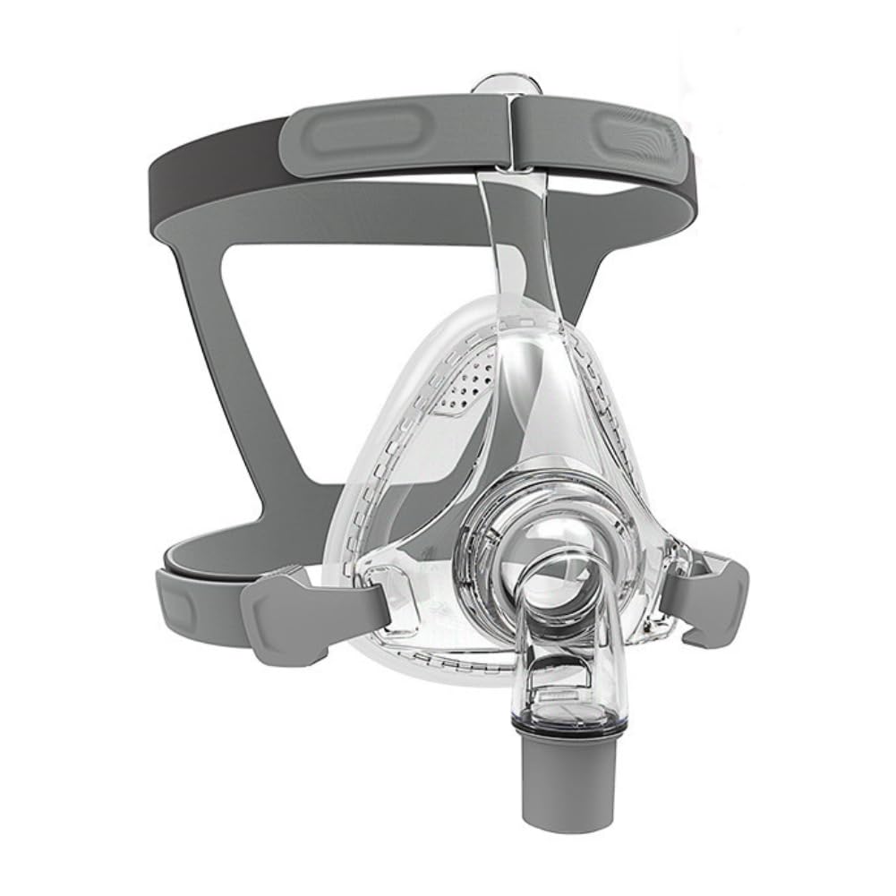 Yirwtof Full Face CPAP Mask front view shows secure seal design